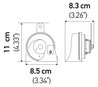 CLAXON HELLA 3FH 007 424-801 - Piesa auto compatibila cu mai multe marci