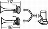 Claxon HELLA 3PB 003 001-651