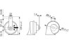 CLAXON HELLA 3FH 012 010-081 - Compatibil cu FORD, FORD (CHANGAN), FORD (JMC), FORD ASIA & OCEANIA, FORD AUSTRALIA, FORD USA