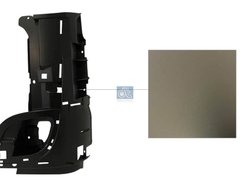 SPOILER, CABINA DT SPARE PARTS 4.69920 - Piesa auto compatibila cu mai multe marci