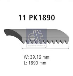 Curea transmisie DT Spare Parts 4.80392