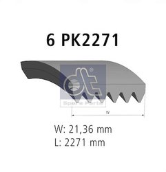 Curea transmisie DT Spare Parts 4.80707