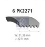Curea transmisie DT Spare Parts 4.80707