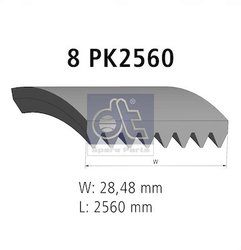Curea transmisie DT Spare Parts 4.80736