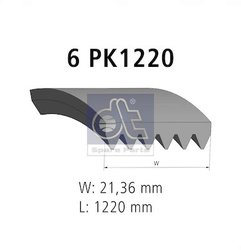 Curea transmisie DT Spare Parts 4.81015