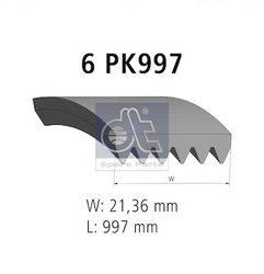 Curea transmisie DT Spare Parts 4.81104
