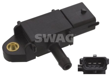 SENZOR PRESIUNE GAZE EVACUARE SWAG 40 94 5772 - Compatibil cu OPEL, SAAB, VAUXHALL