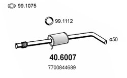 Toba esapament intermediara ASSO 40.6007