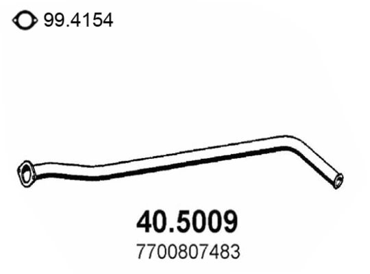 RACORD EVACUARE ASSO 40.5009 - Compatibil cu RENAULT