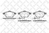 SET PLACUTE FRANA STELLOX 401 022B-SX - Compatibil cu AUDI, BRILLIANCE, SEAT, SKODA, VW, ZHONGHUA (BRILLIANCE)