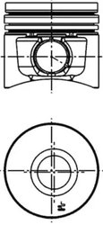 Piston Kolbenschmidt 40101610