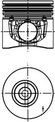 Piston Kolbenschmidt 40269610