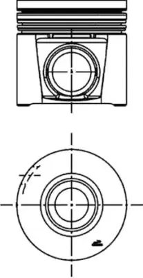 Piston Kolbenschmidt 40285600