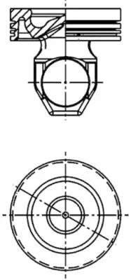Piston Kolbenschmidt 40368600