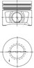 Piston Kolbenschmidt 40387600