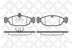 SET PLACUTE FRANA STELLOX 404 000-SX - Compatibil cu CHEVROLET, DAEWOO, JAGUAR, OPEL, ZAZ