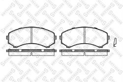 Set placute frana Stellox 407 000-SX
