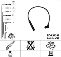 Fise bujii NGK 4077