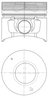 PISTON KOLBENSCHMIDT 40774610 - Piesa auto compatibila cu mai multe marci