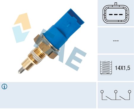 Comutator lampa marsalier FAE 40998