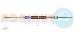 CABLU FRANA DE MANA ADRIAUTO 41.0236.1 - Compatibil cu RENAULT