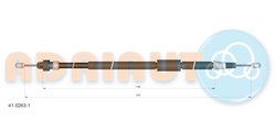 CABLU FRANA DE MANA ADRIAUTO 41.0263.1 - Compatibil cu RENAULT