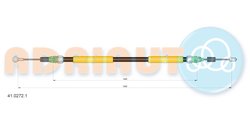 CABLU FRANA DE MANA ADRIAUTO 41.0272.1 - Compatibil cu NISSAN, OPEL, RENAULT