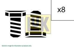 SET SURUBURI VOLANTA LUK 411 0133 11 - Compatibil cu AUDI, CUPRA, MAN, SEAT, SKODA, VW