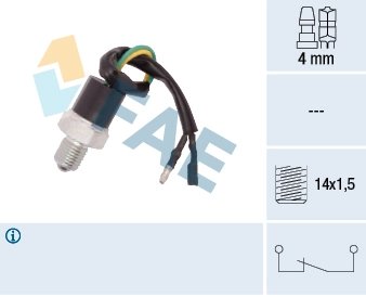 COMUTATOR LAMPA MARSALIER FAE 41260 - Compatibil cu ISUZU, OPEL