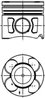 PISTON KOLBENSCHMIDT 41288600 - Compatibil cu ALFA ROMEO, CHEVROLET, FIAT, OPEL, VAUXHALL