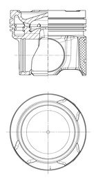 Piston Kolbenschmidt 41296600
