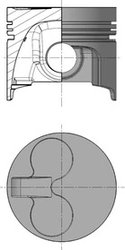 PISTON KOLBENSCHMIDT 41528600 - Piesa auto compatibila cu mai multe marci