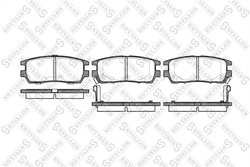 Set placute frana Stellox 416 002B-SX