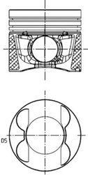 PISTON KOLBENSCHMIDT 41713630 - Compatibil cu MERCEDES-BENZ