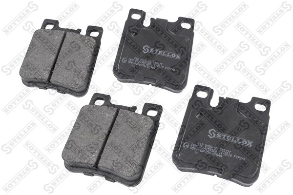 SET PLACUTE FRANA STELLOX 418 000B-SX - Compatibil cu CHRYSLER, MERCEDES-BENZ