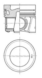 Piston Kolbenschmidt 41936620