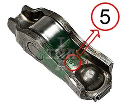 CULBUTOR TREN SUPAPE INA 422 0225 10 - Compatibil cu BMW, BMW (BRILLIANCE), CITROEN, DS, MINI, OPEL, PEUGEOT, VAUXHALL