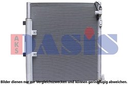 RADIATOR CLIMATIZARE AKS DASIS 422090N - Piesa auto compatibila cu mai multe marci