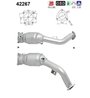 CATALIZATOR AS 42267 - Compatibil cu AUDI