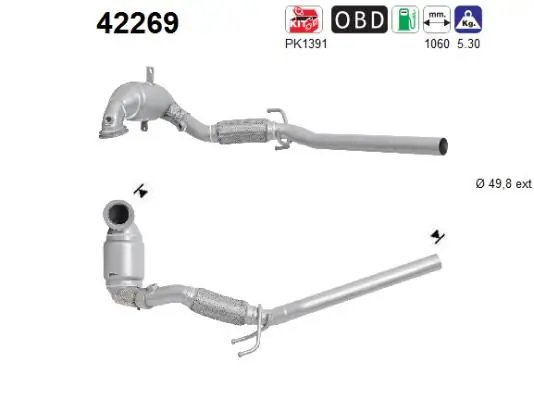 Catalizator AS 42269