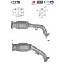 CATALIZATOR AS 42279 - Compatibil cu AUDI