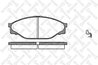 Set placute frana Stellox 423 020-SX