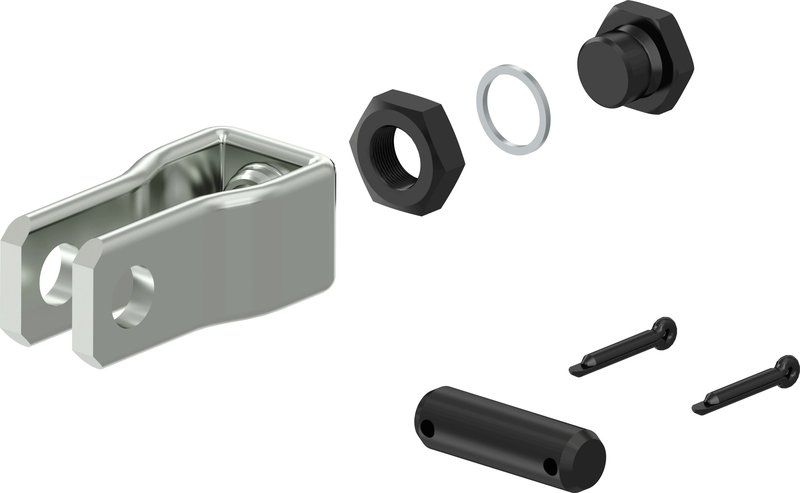 Kit de montaj, cilindru frana cu membrana WABCO 4230005342