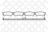 Set placute frana Stellox 426 004-SX