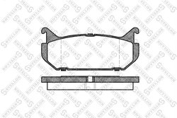 Set placute frana Stellox 427 000-SX