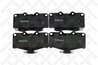 SET PLACUTE FRANA STELLOX 437 001B-SX - Compatibil cu GREAT WALL, TOYOTA, VW