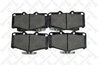 SET PLACUTE FRANA STELLOX 437 001B-SX - Compatibil cu GREAT WALL, TOYOTA, VW