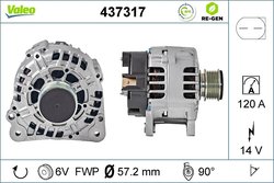Alternator Valeo 437317