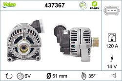 Alternator Valeo 437367