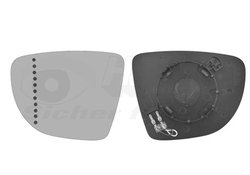 STICLA OGLINDA, OGLINDA RETROVIZOARE EXTERIOARA VAN WEZEL 4373837 - Compatibil cu RENAULT